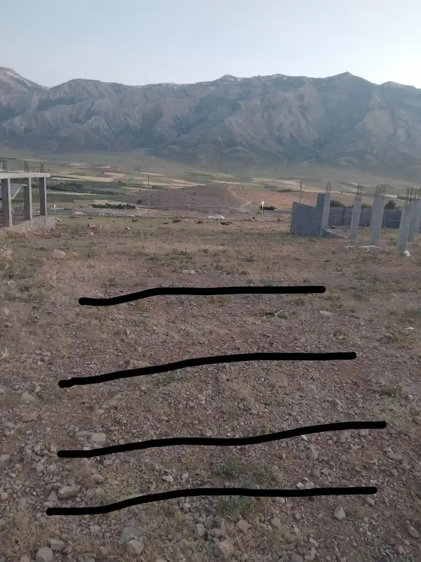 320متر زمین مسکونی روستای چله گاه