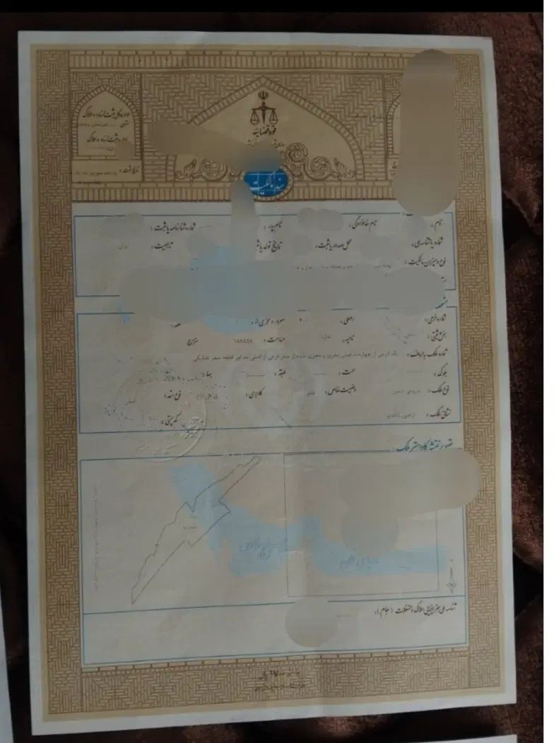 زمین شاندیز جاده گراخک 900 متر