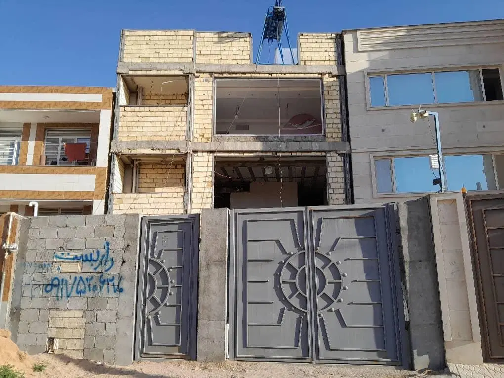 اسکلت بتنی ۵ واحدی ملکی صدرا