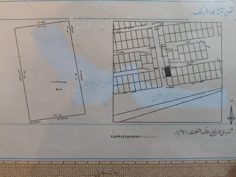 زمین فروشی در موقعیت شهرک جهاد