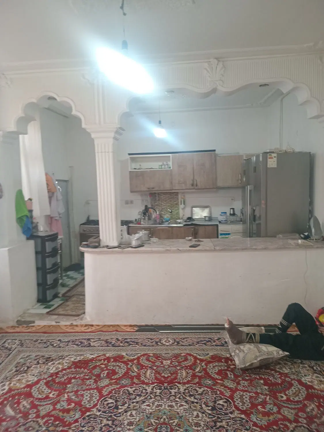 100متر ویلای ماشین رو واقه در حسینی محراب 35