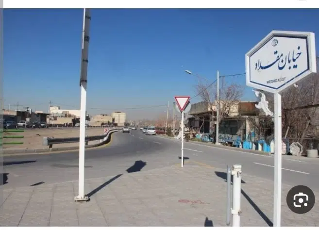 انباری بر خیابان مقداد خوراسگان