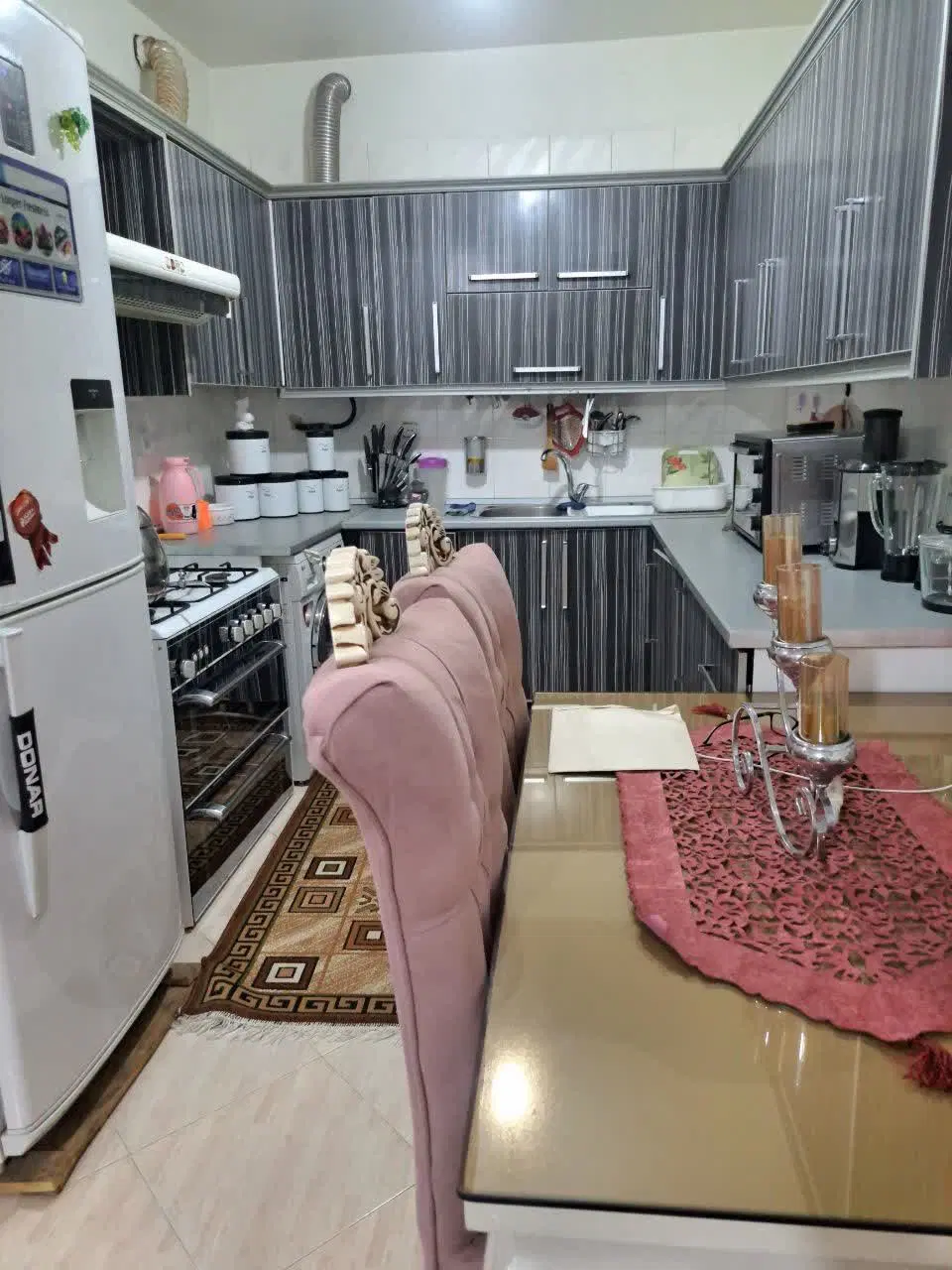 اجاره درخاکسار ۶۵متر دو خواب خوش نقشه