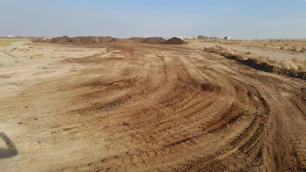 زمین ابتدای اقبالیه دولت آباد
