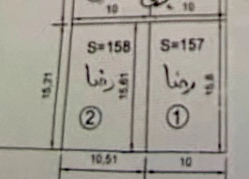 زمین گلدشت غربی خیابان ارم