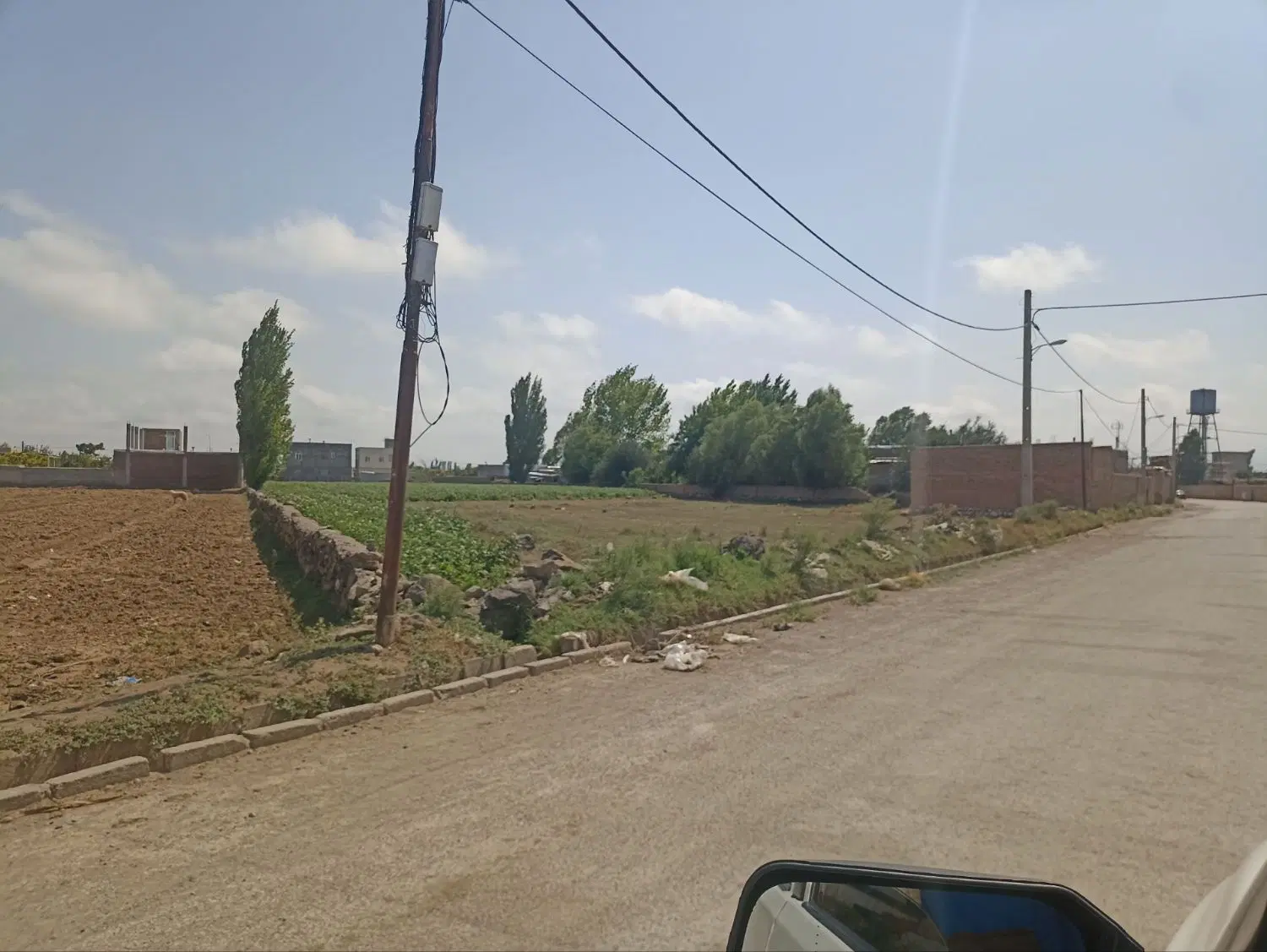 فروش زمین باقابلیت ساخت تجاری ومسکونی به متراژ۱۵۰۰