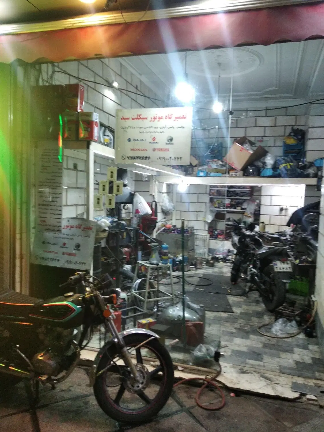 اجاره مغازه برای تعمیرگاه موتورسیکلت
