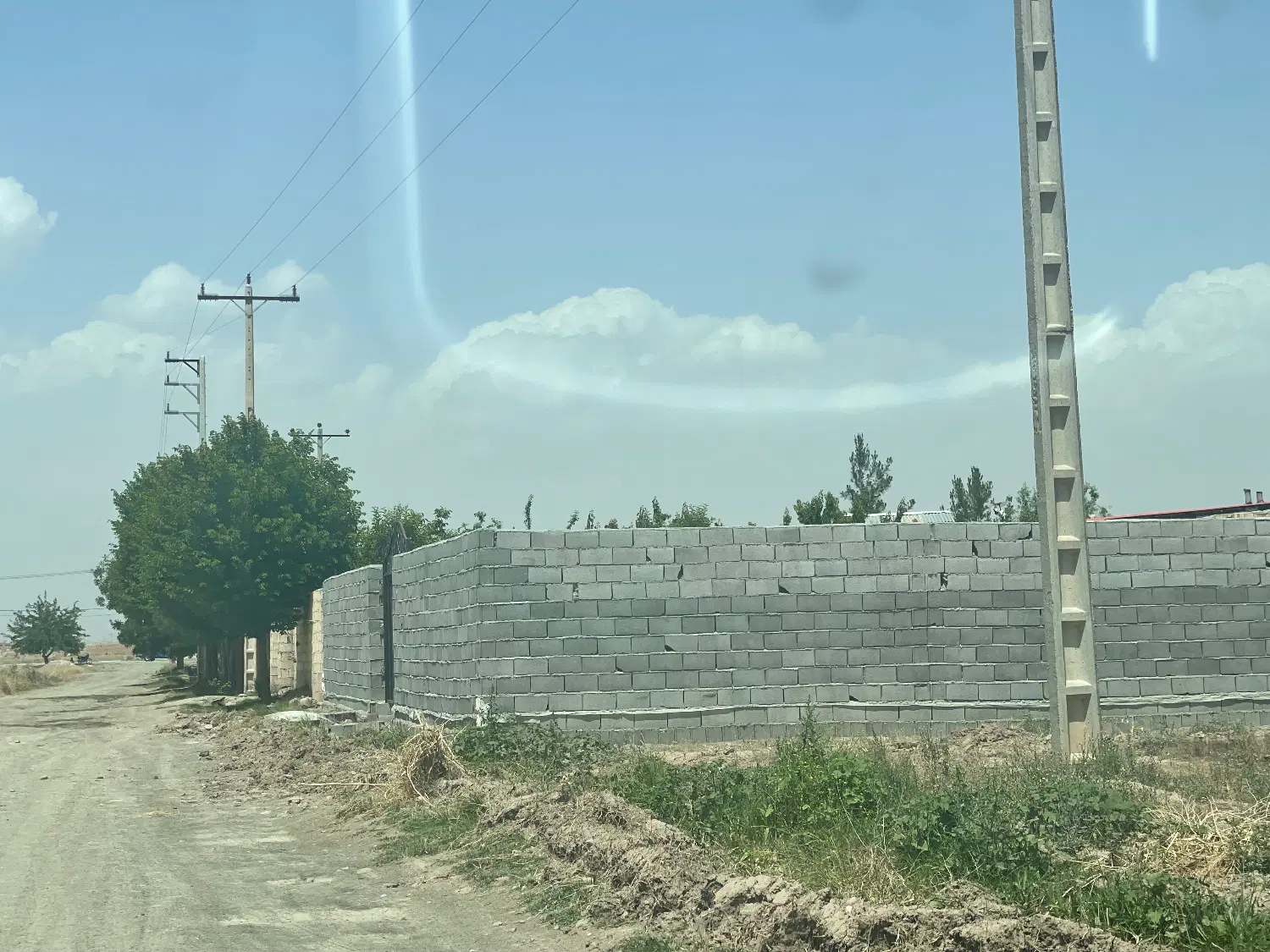 زمین با موقعیت عالی داخل بافت روستای مسگران