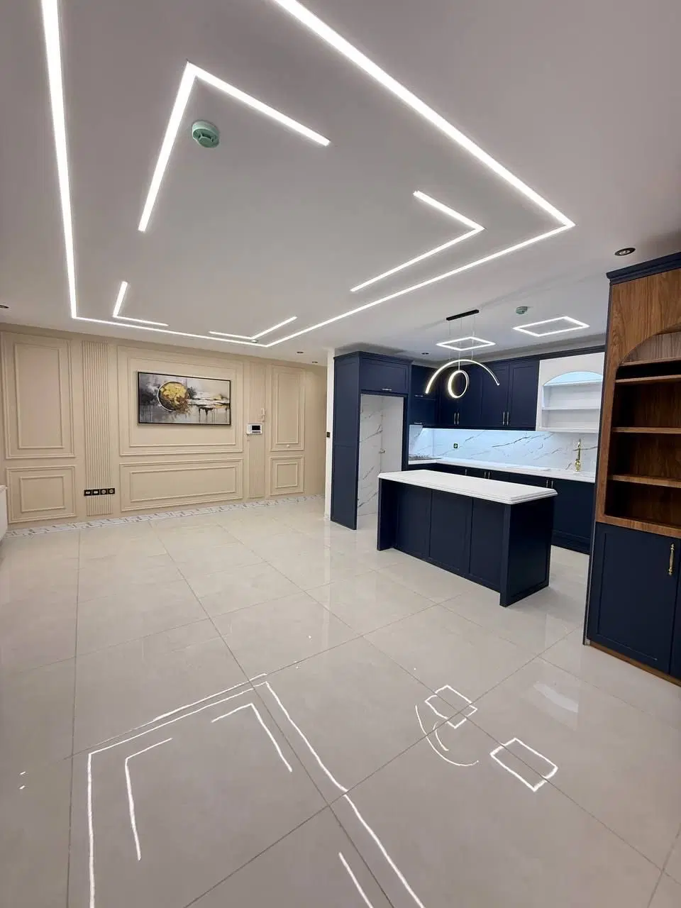 ۶۵متردوخواب فول امکانات روبه نما پرده خور سندتکبرگ