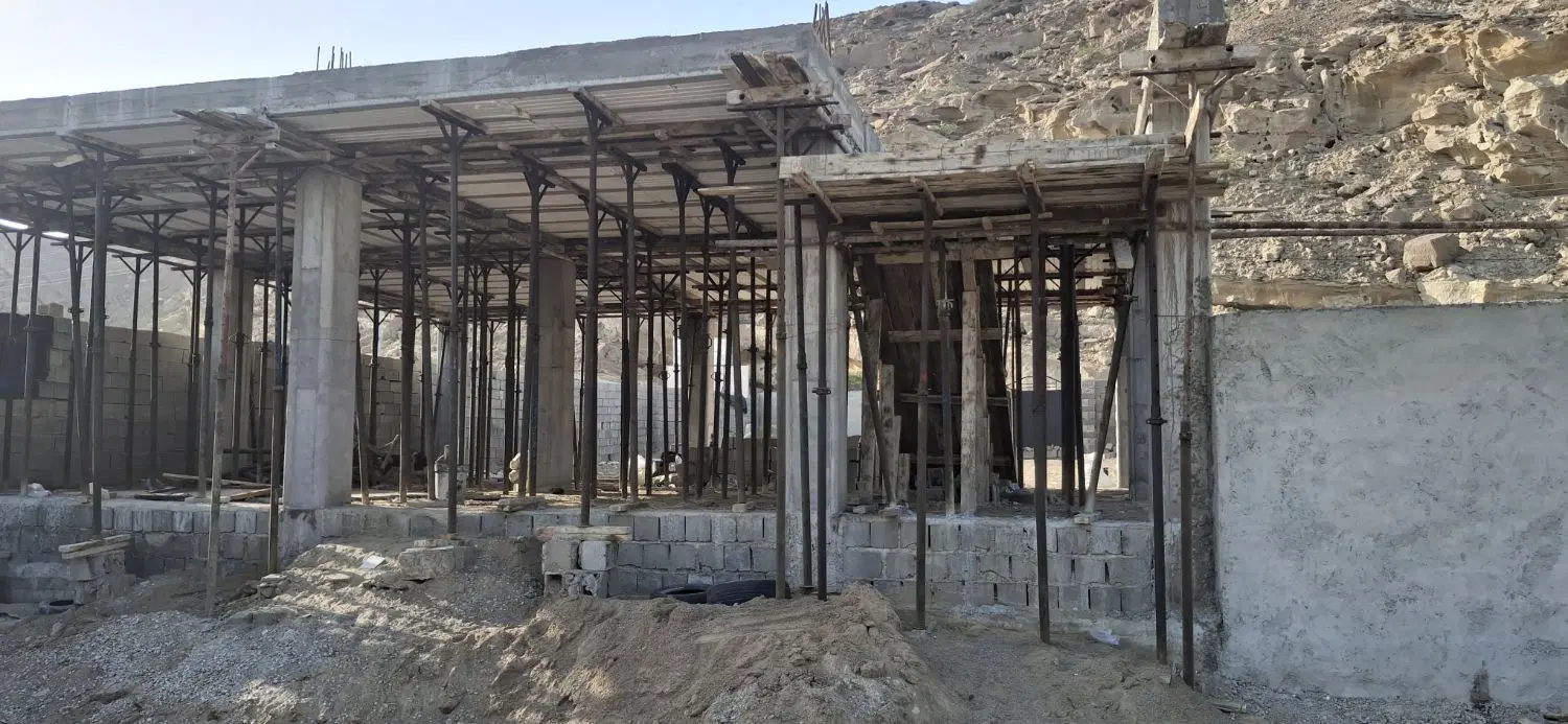 فروش زمین با فونداسون در روستای تیس