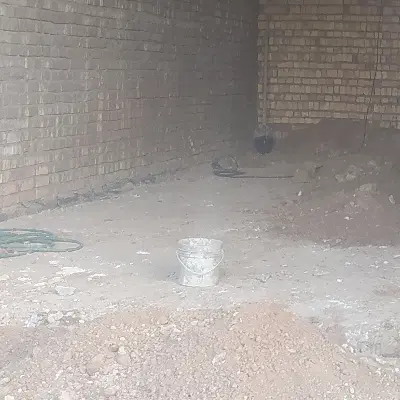 خونه ویلایی نیمه کاره