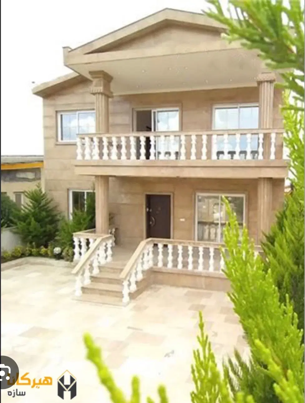 منزل ویلایی دوطبقه لوکس حیاط دار