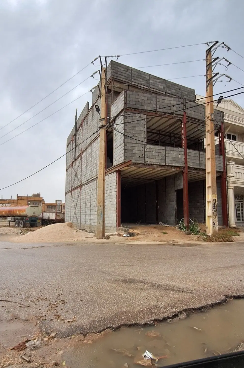 زمین مسکونی تجاری