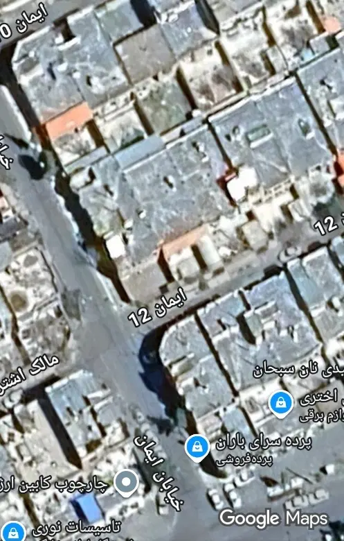 ویلایی دربست رهن کامل نبش ایمان ۱۲ پ۳