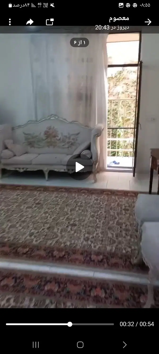 ۹۰متری آپارتمان  خیابان ۱۷شهریور(دگرمان ارخی)۲خواب