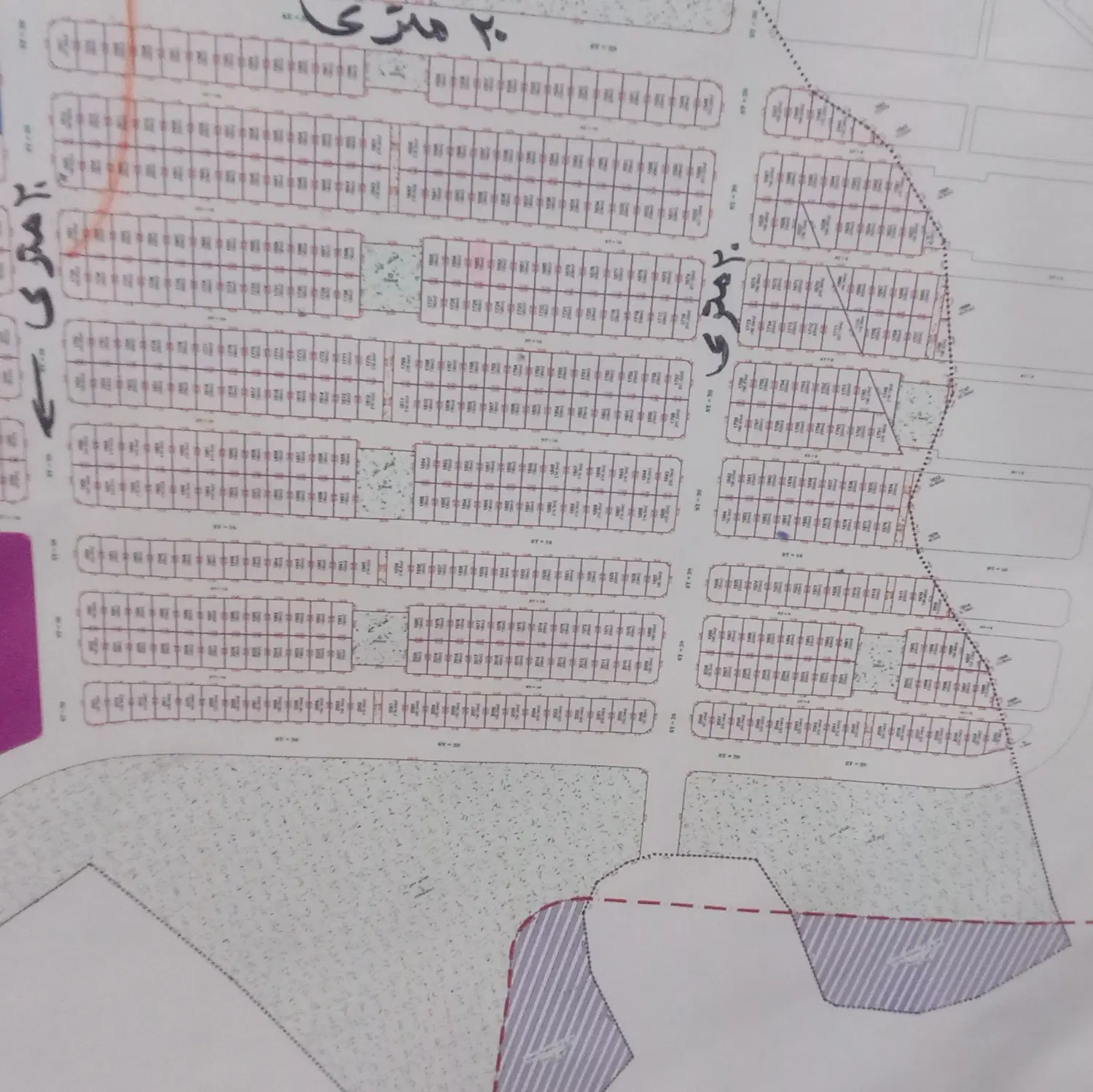 ۲۰۰متر زمین شهر گلمان تربیت بدنی نزدیک جاده