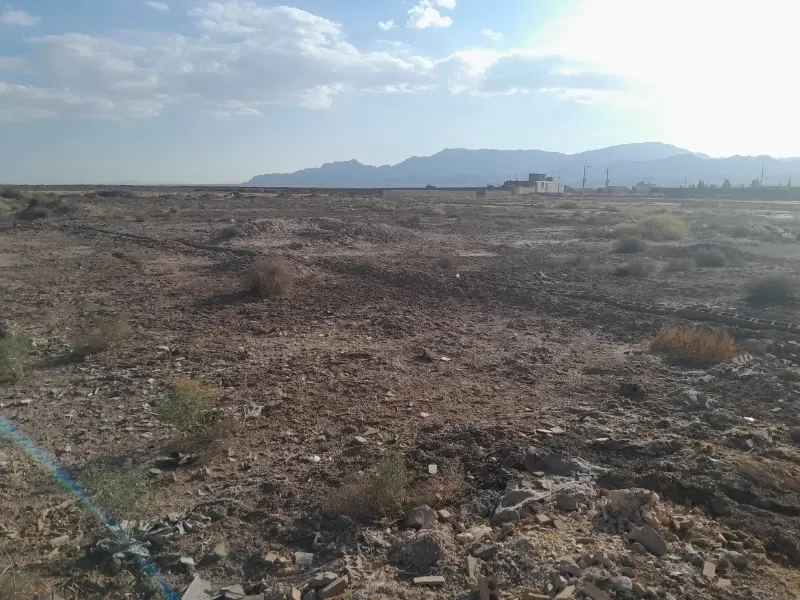 زمین پشت پمپ گاز زنگی اباد