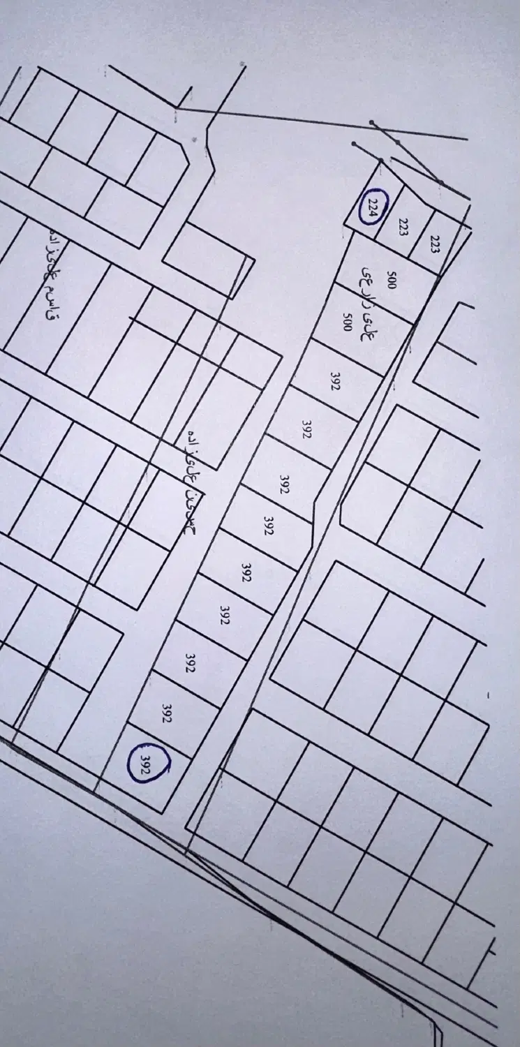 زمین مسکونی در محمدصالحی