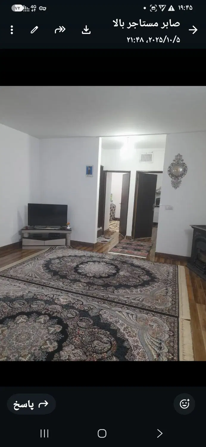 اجاره خانه ویلایی 90متر دو خوابه  طبقه دوم