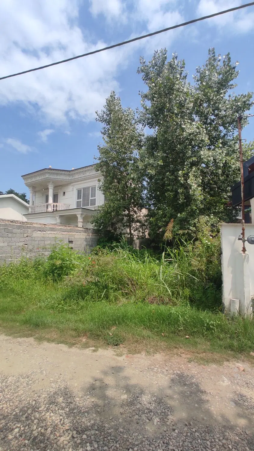 زمین مسکونی ۲۰۵ متر جواز دار رامسر