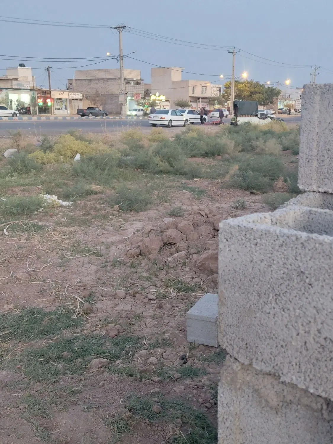 زمین تجاری سر جاده اصلی بن جعفر