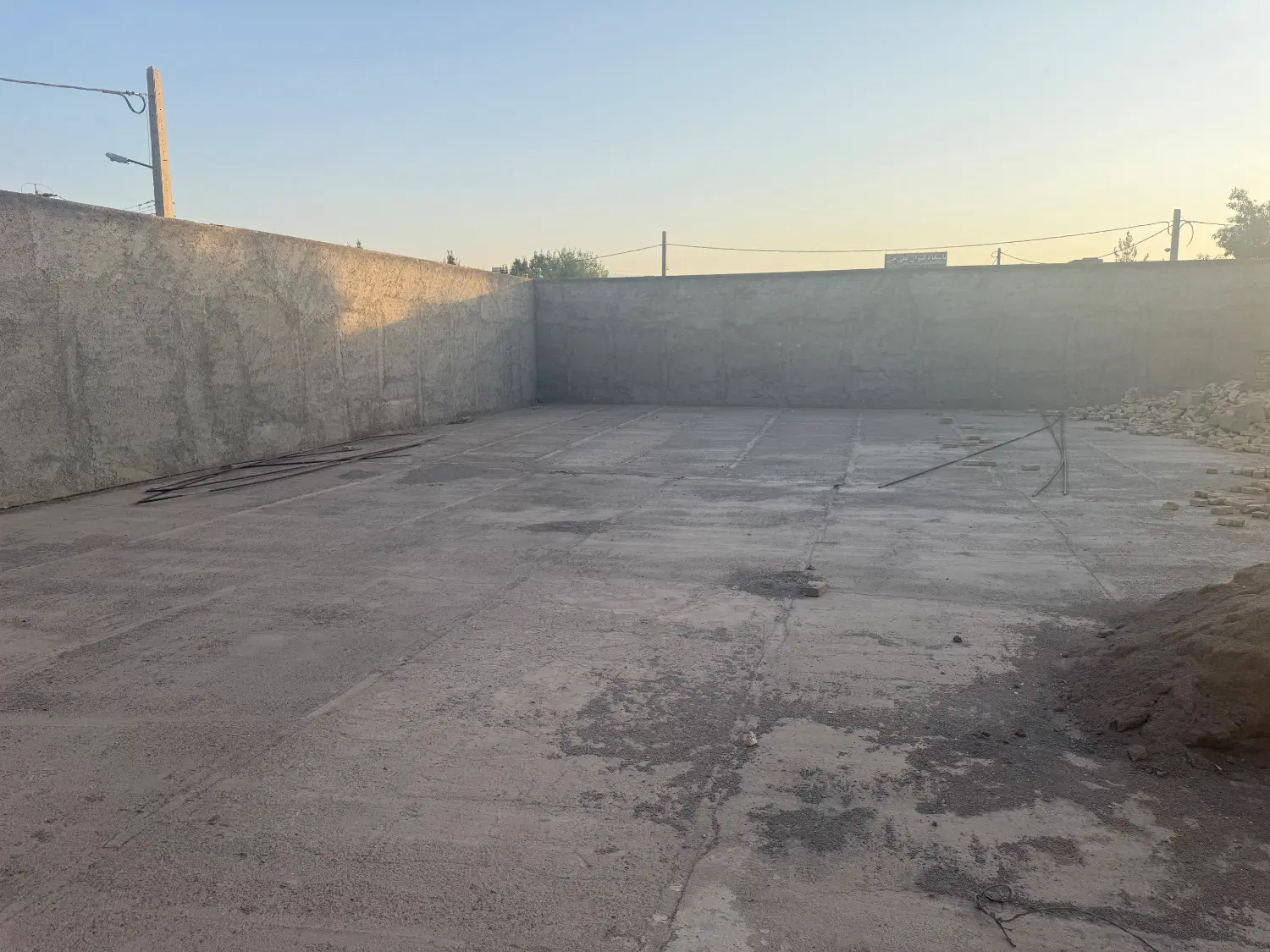 زمین اجاره ای جهت باشگاه تنیس صفایه