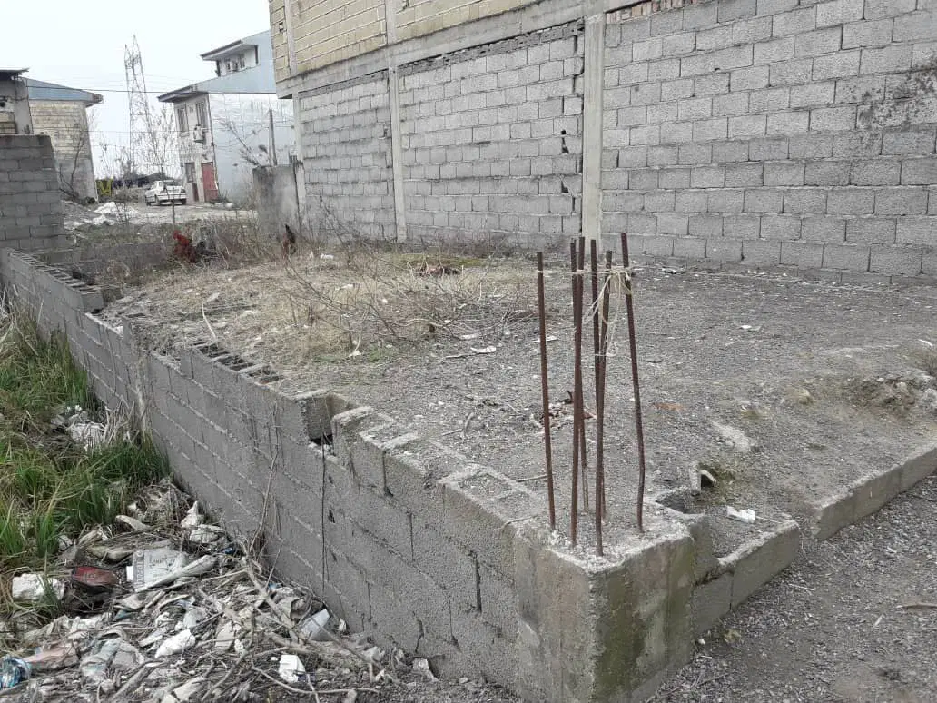 زمین مسکونی ۷۵ متری