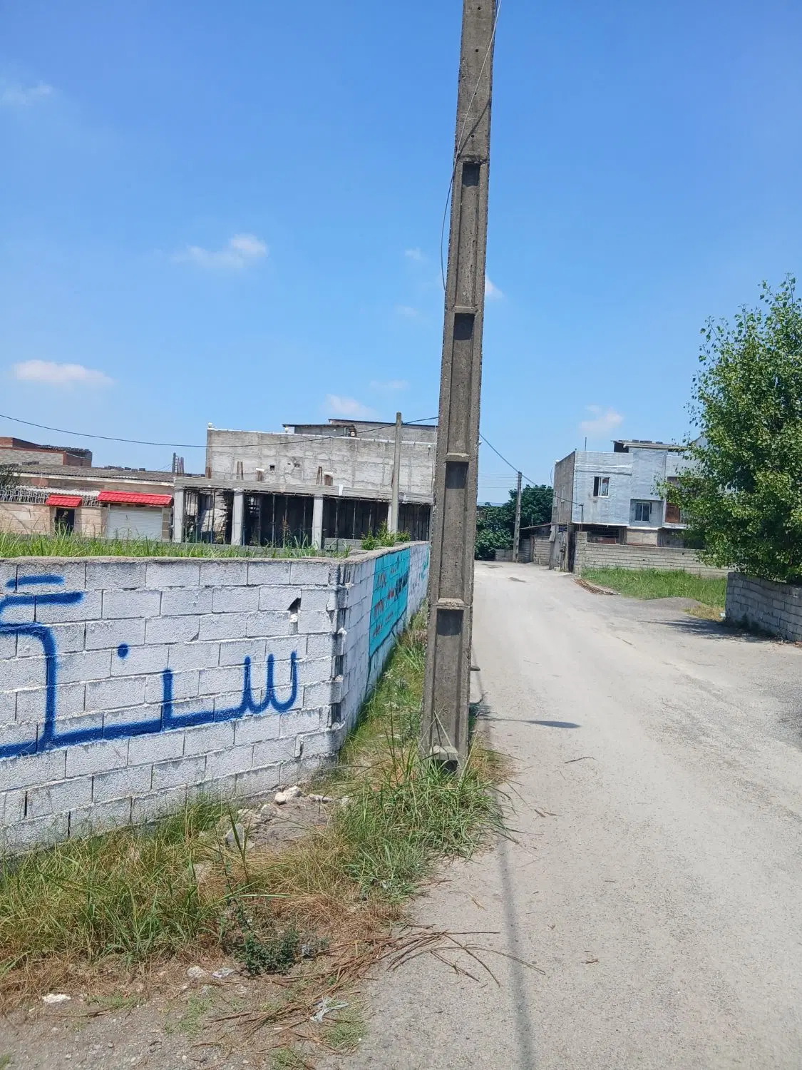 فروش زمین شهری پلاک از ۱۳۵ تا ۱۴۵متری