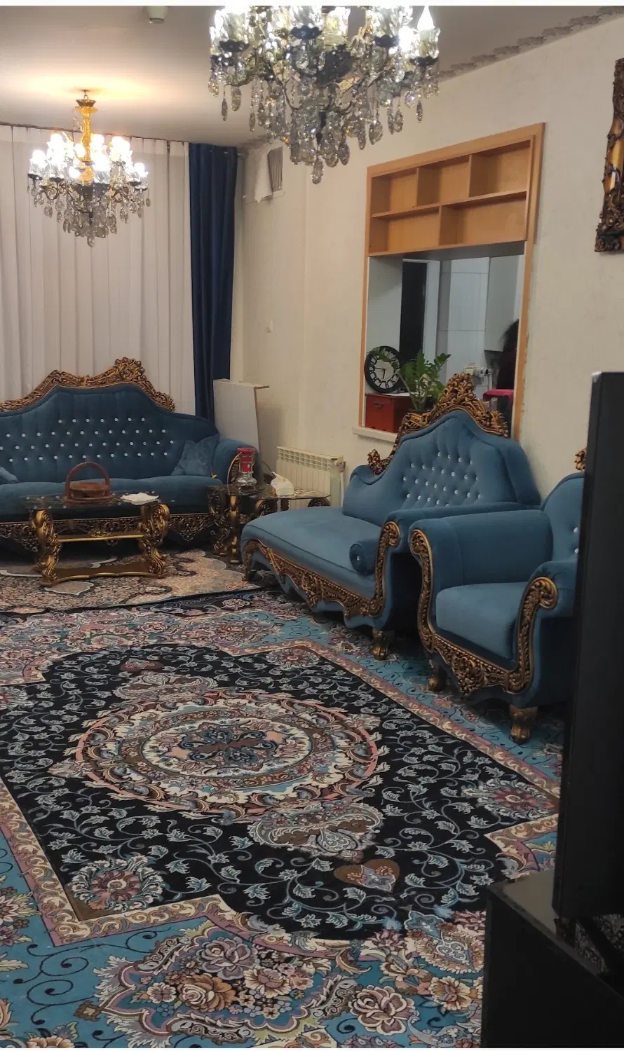 کوزو ۵ دوخوابه فول امکانات بلوارامام رضا بلوک بالا