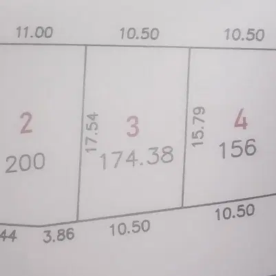 زمین خالی بر خیابان ترمینال
