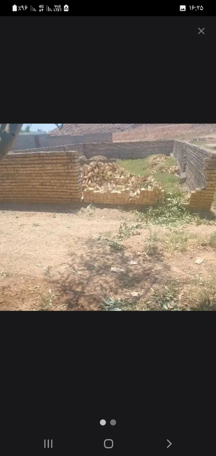 زمین بهشت رضا۲۰۰متر