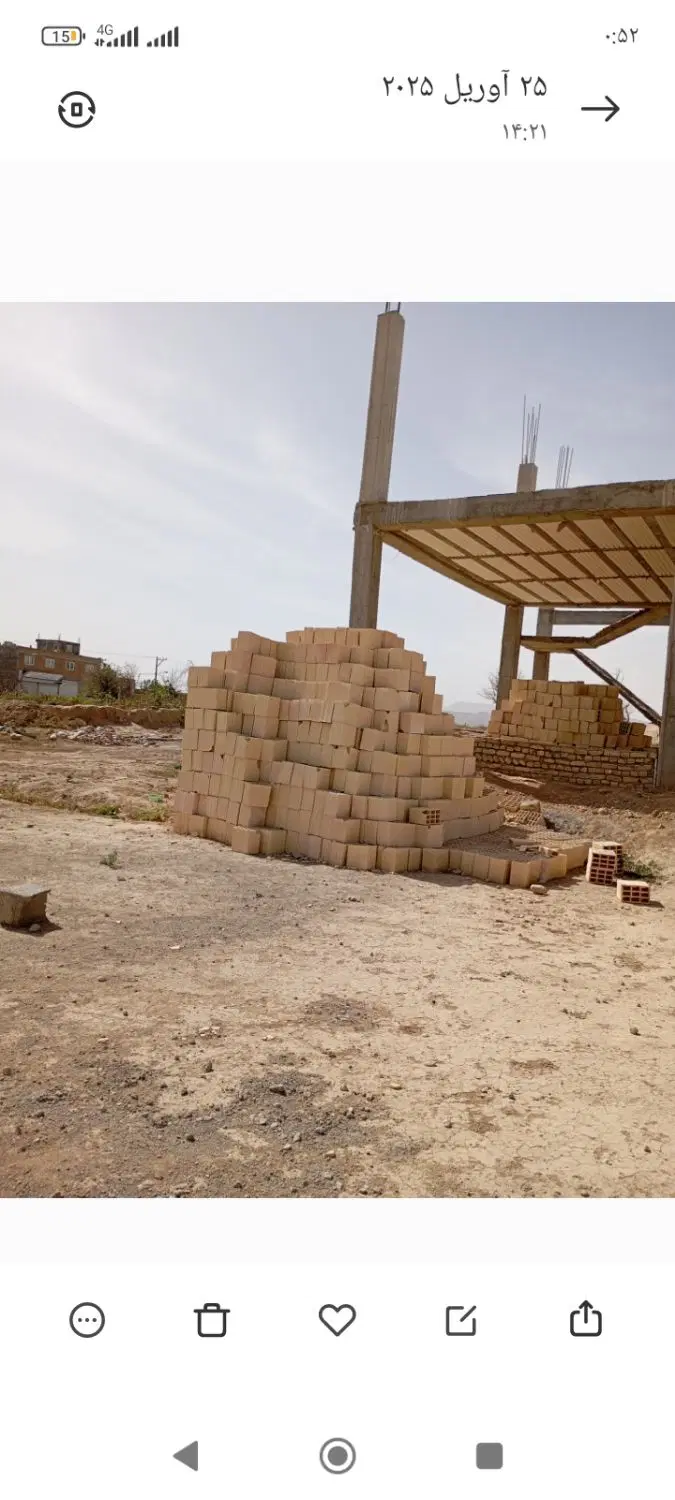 خانه نیمه ساخت درزیارت