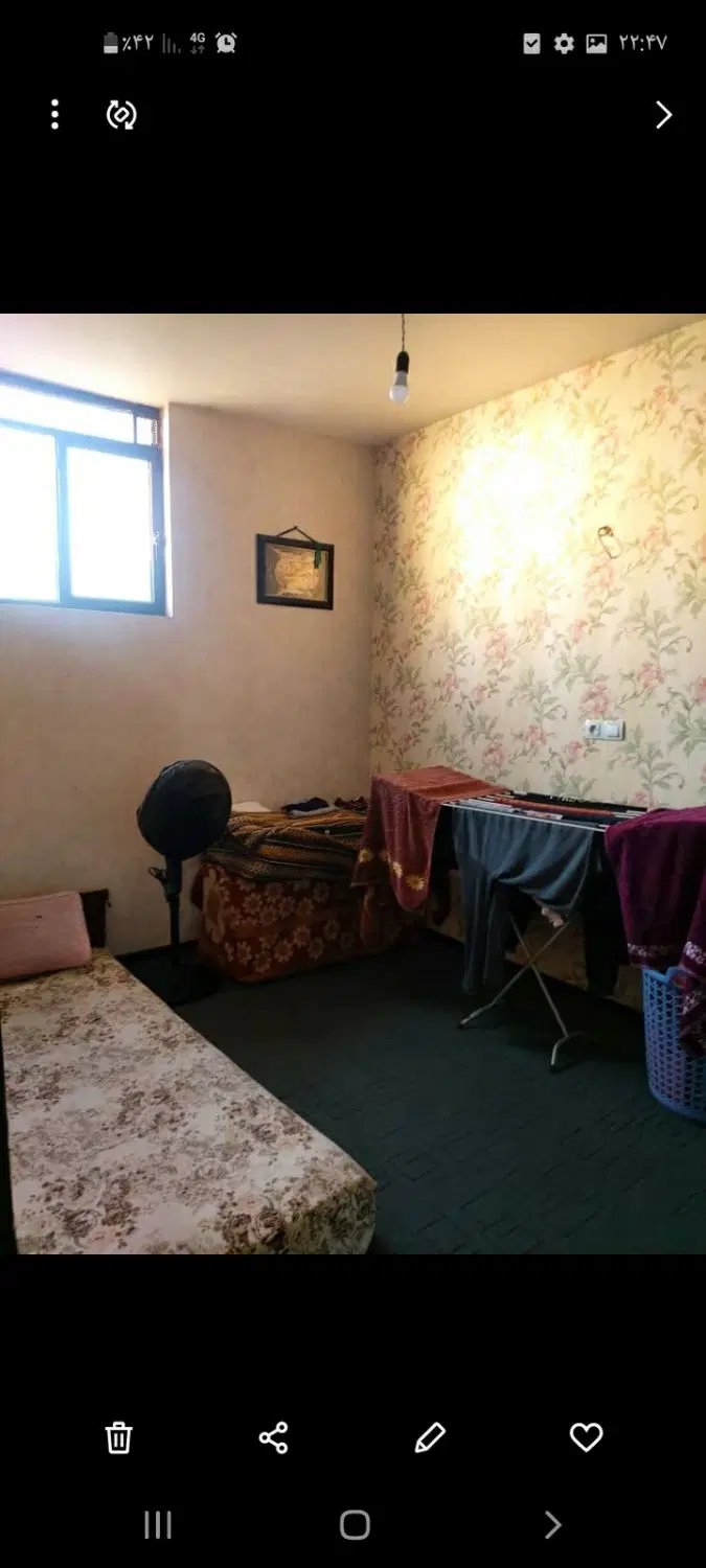 آپارتمان دوخابه ۷۰متری رهن اجاره کوچه ۱۷فاضل