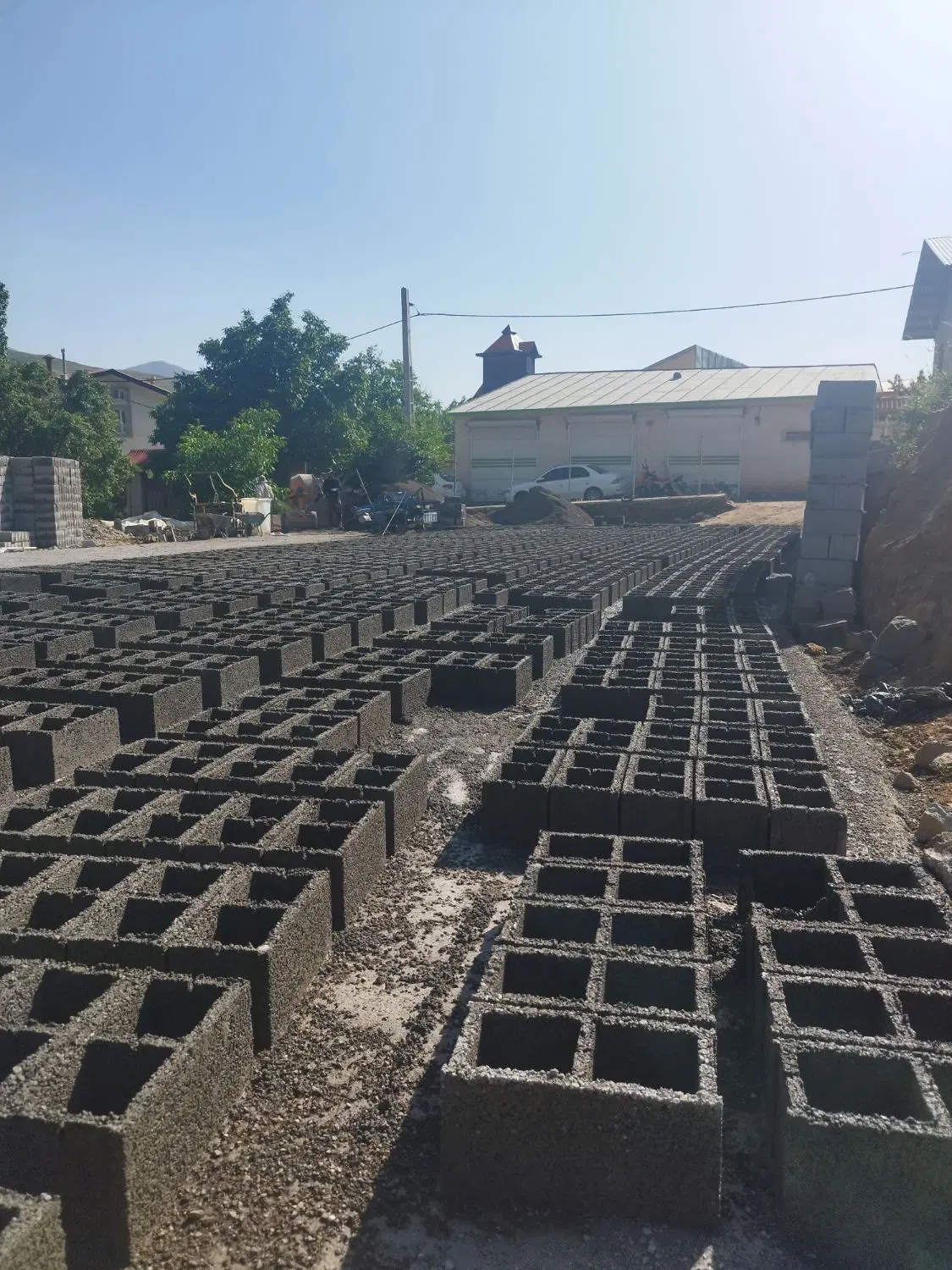 اجاره کارگاه بلوک زنی