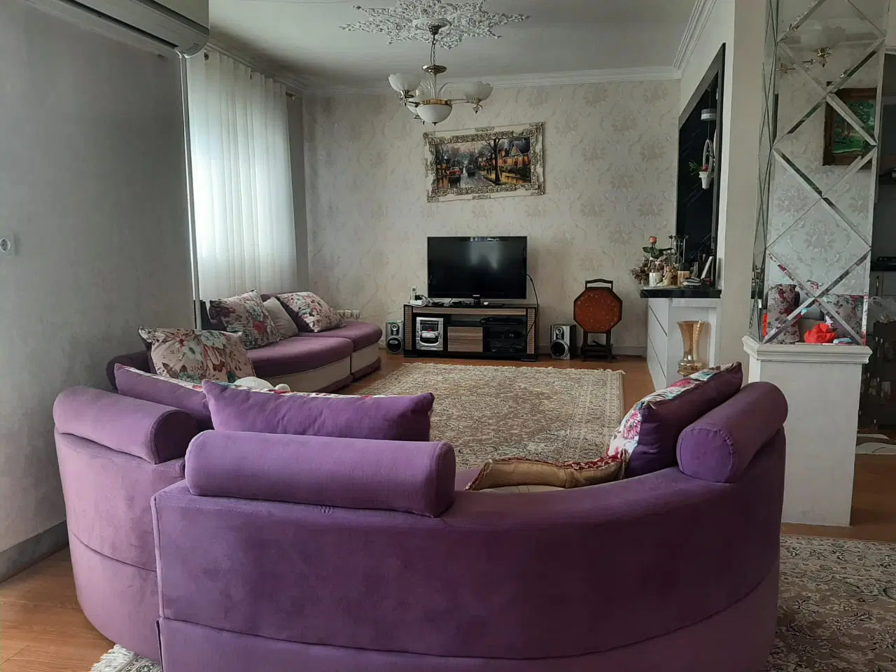 اجاره آپارتمان تک واحدی پارکینگ دار شهرک قدس