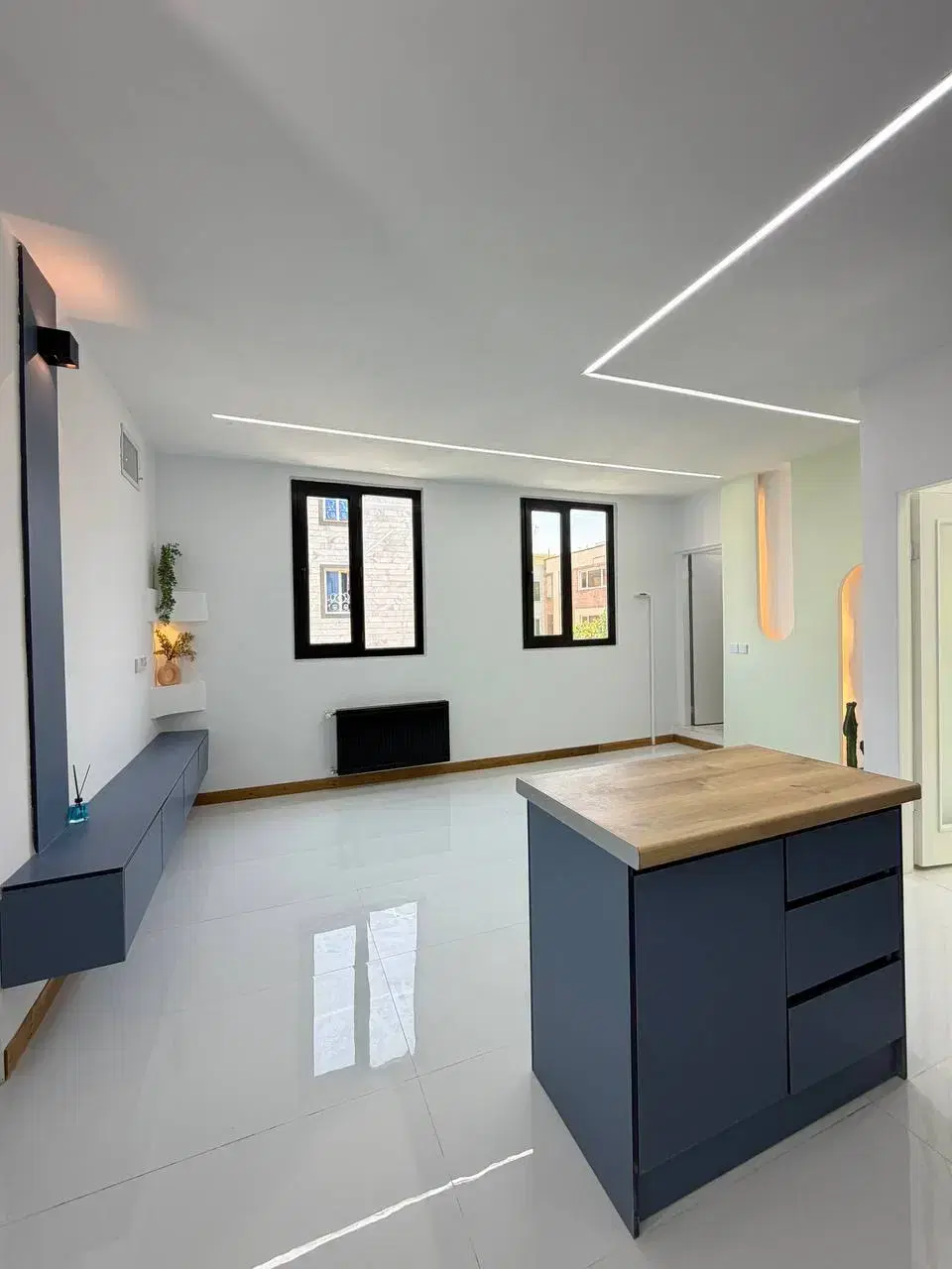 ۵۳متر_مدرن و مینیمال_ارزش خرید_سندتکبرگ_پارکینگ