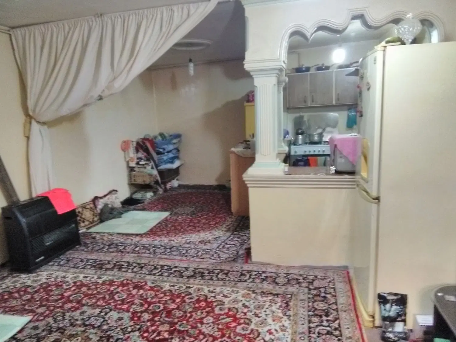 منزل۵۵متری بازیربنای ۱۲۵ متردردوطبقه ونیم
