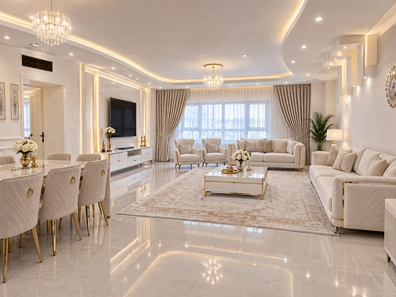 اپارتمان ۱۲۰ متری دو خواب سنداماده تخلیه