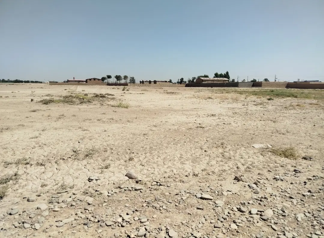 ۲۵۰۰ متر زمین آب باریک خالدآباد چرمشهر