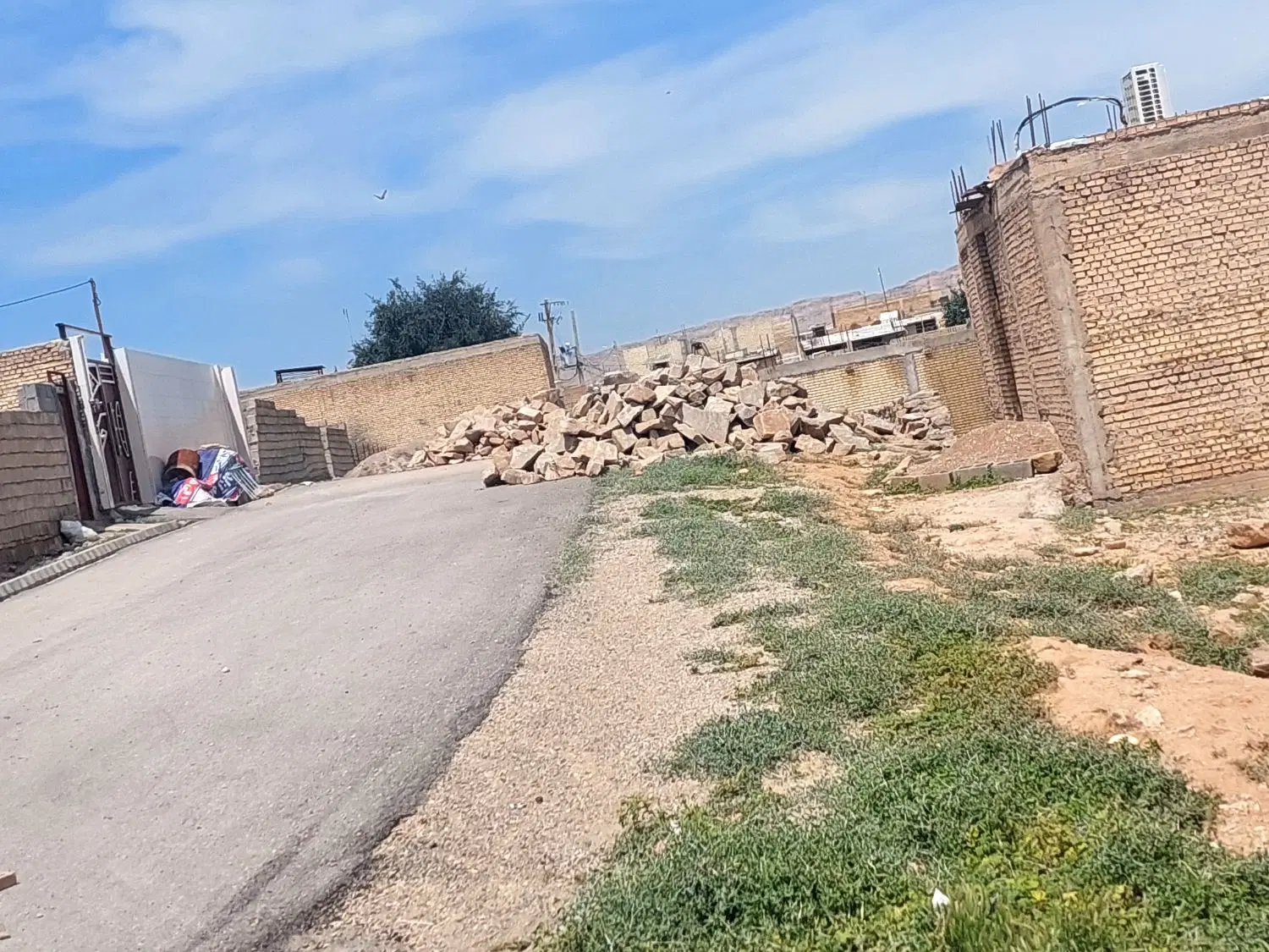 زمین خرمن خاک