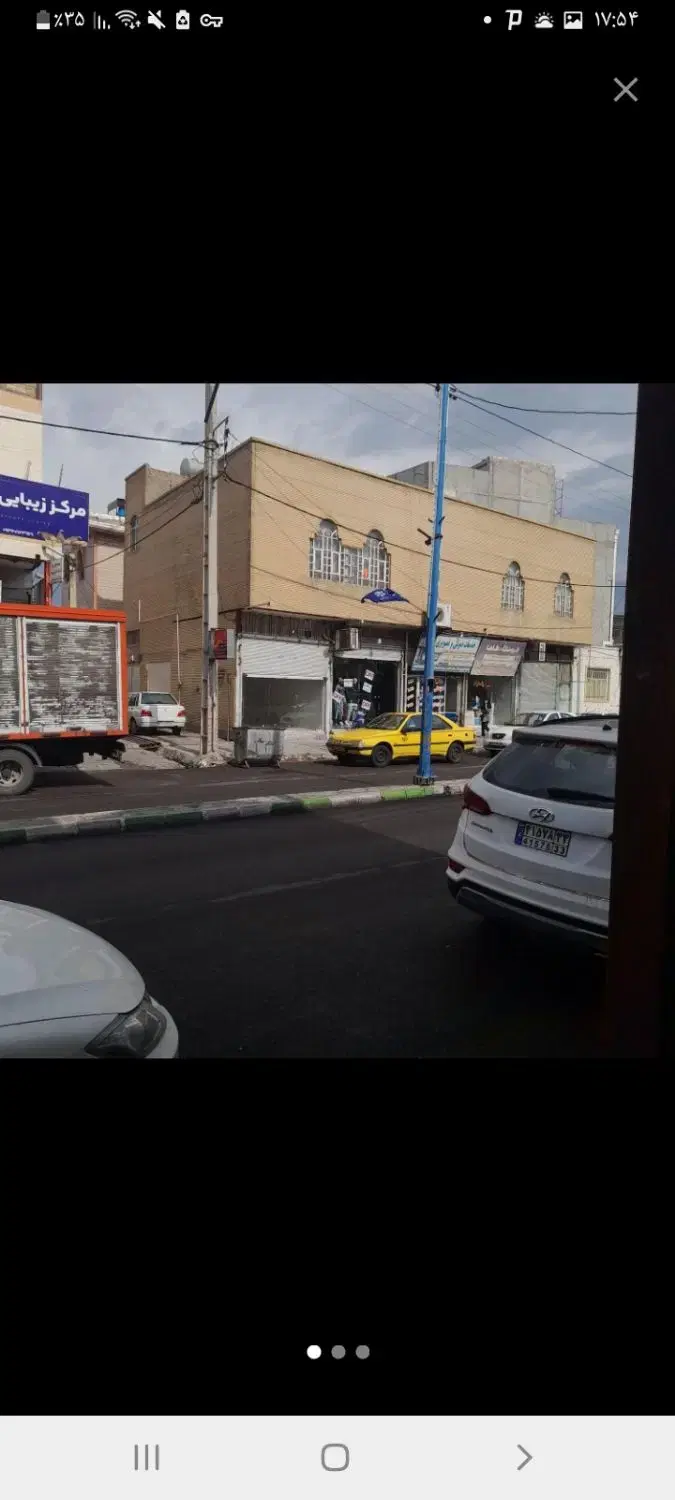 مغازه۳۳متری دونبش خ امام حسین میدان معلم مرکز شهر