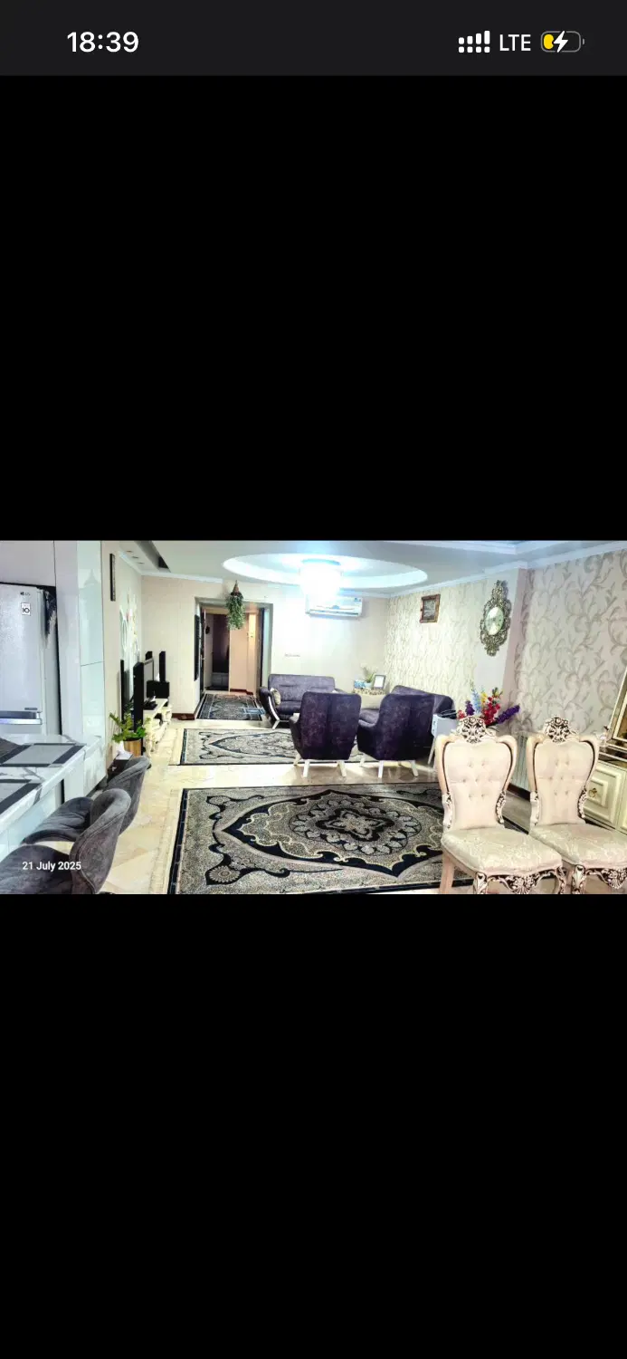 ۸۴متر۲خواب فول امکانات تکواحد خوش نقشه