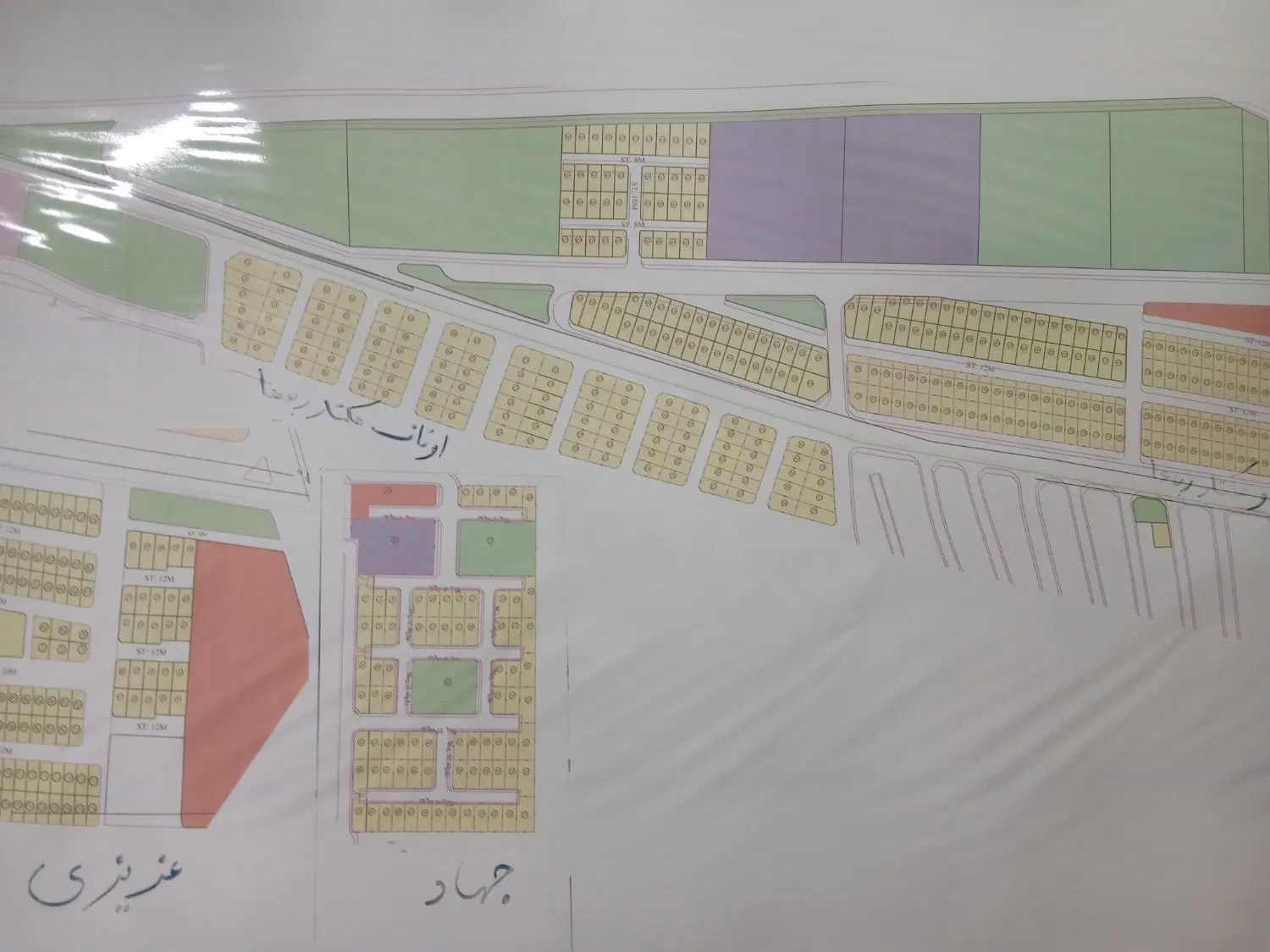 زمین دراقبالیه هکتاربع ها