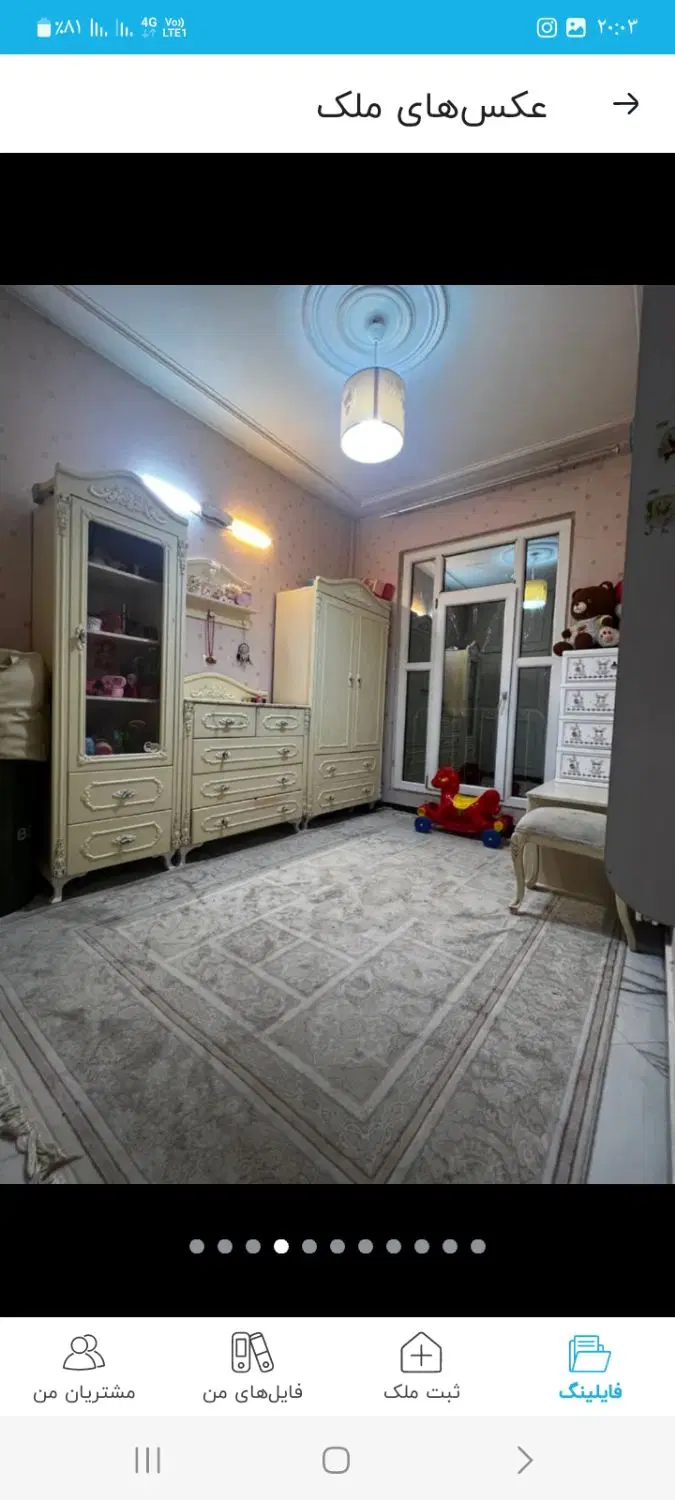 ۷۳متر ۲ خواب طبقه دوم خیابان پیروزی پرستار.شمالی