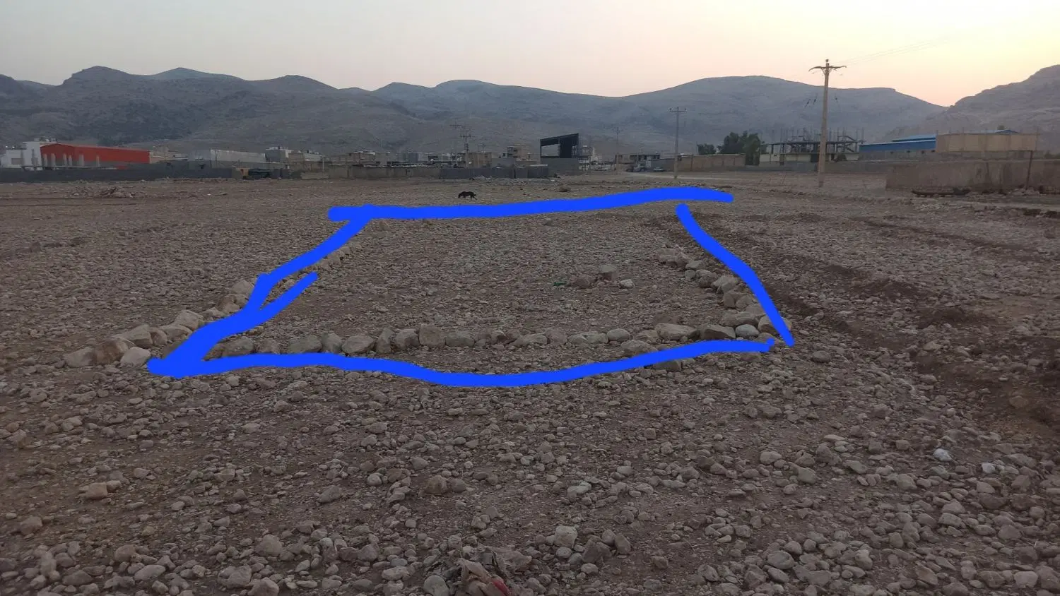 زمین نزدیک به ۳۶ متری سر دار سلیمانی