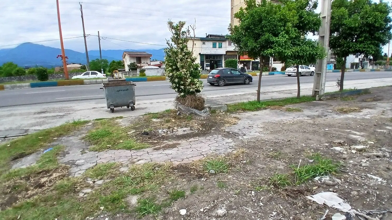 زمین ۱۴۰۰متر برخ اصلی ساحلی تجاری مسکونی سند۶دانگ