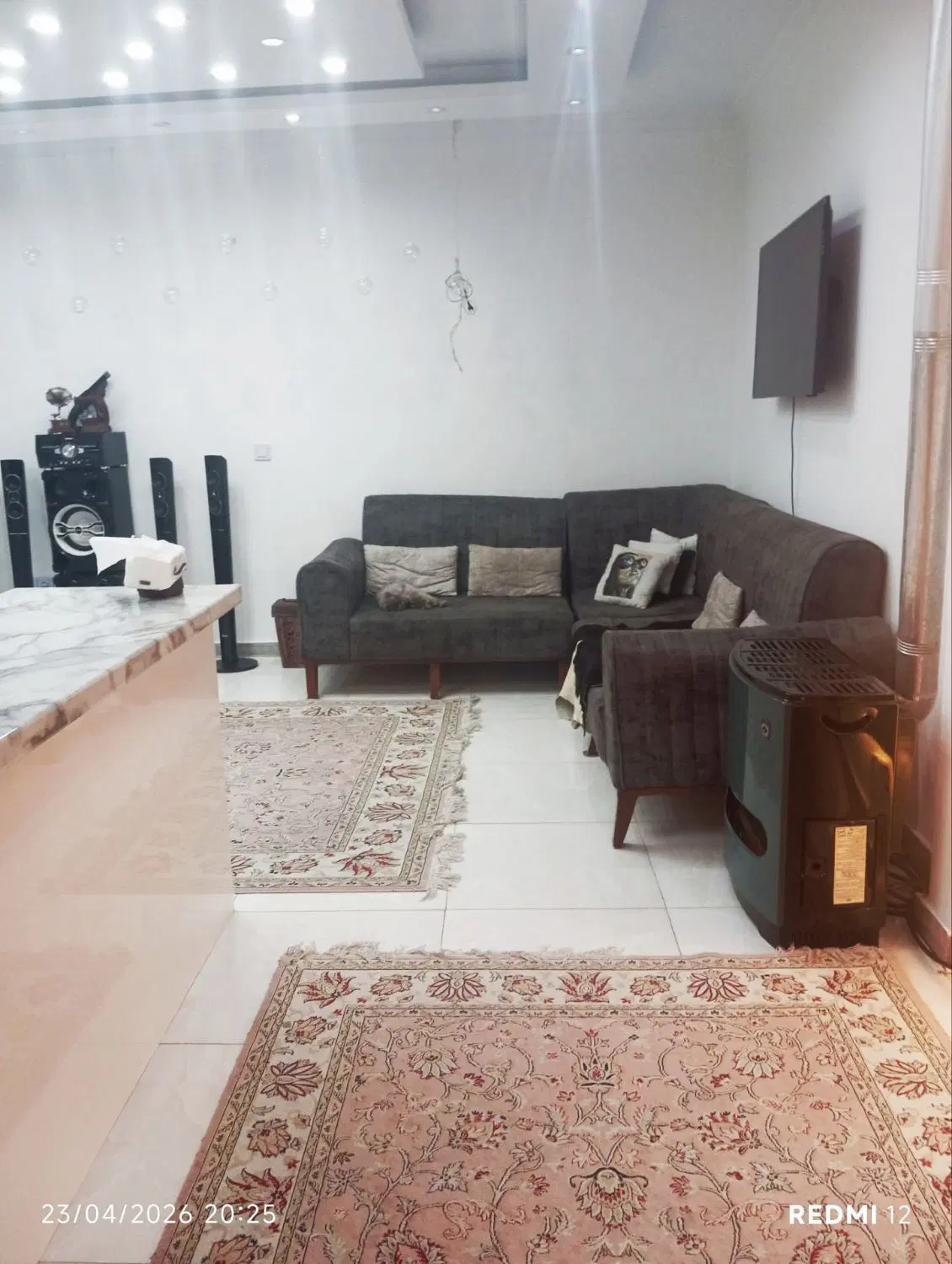 60متر طبقه 2_5 پارکینگ سندی