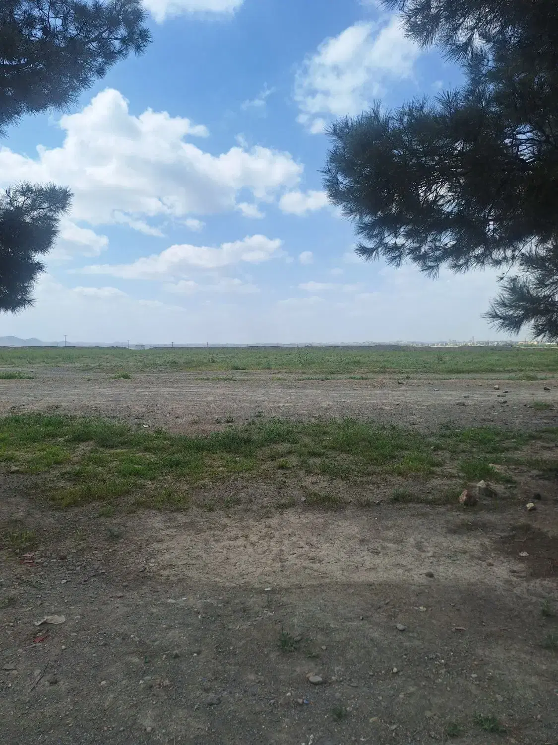 زمین روبه فضای سبز 250 متری شمالی_سجادیه