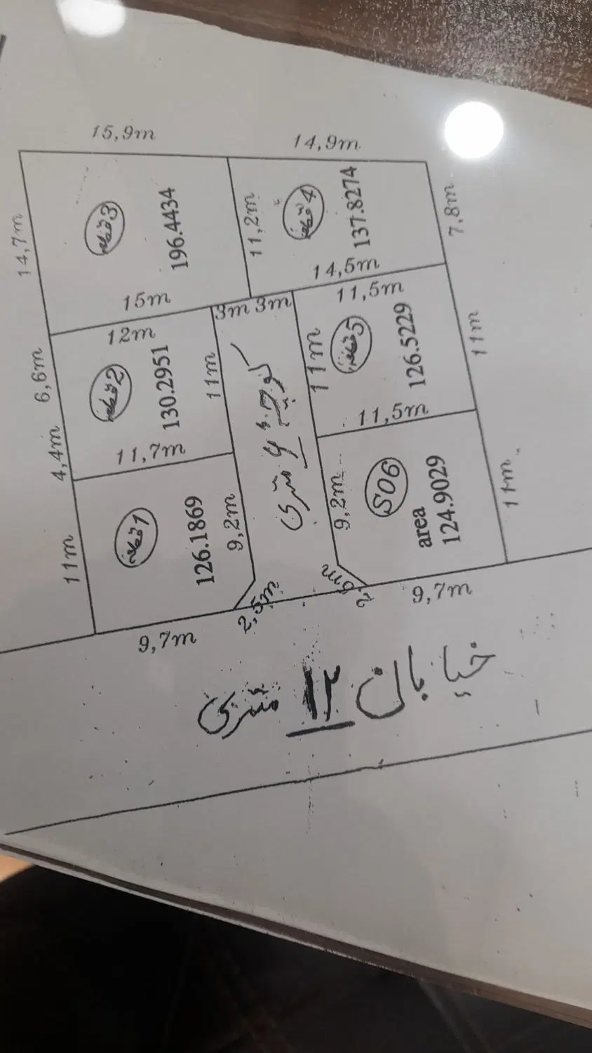 فروش یک قطعه زمین خالی در طالبخان