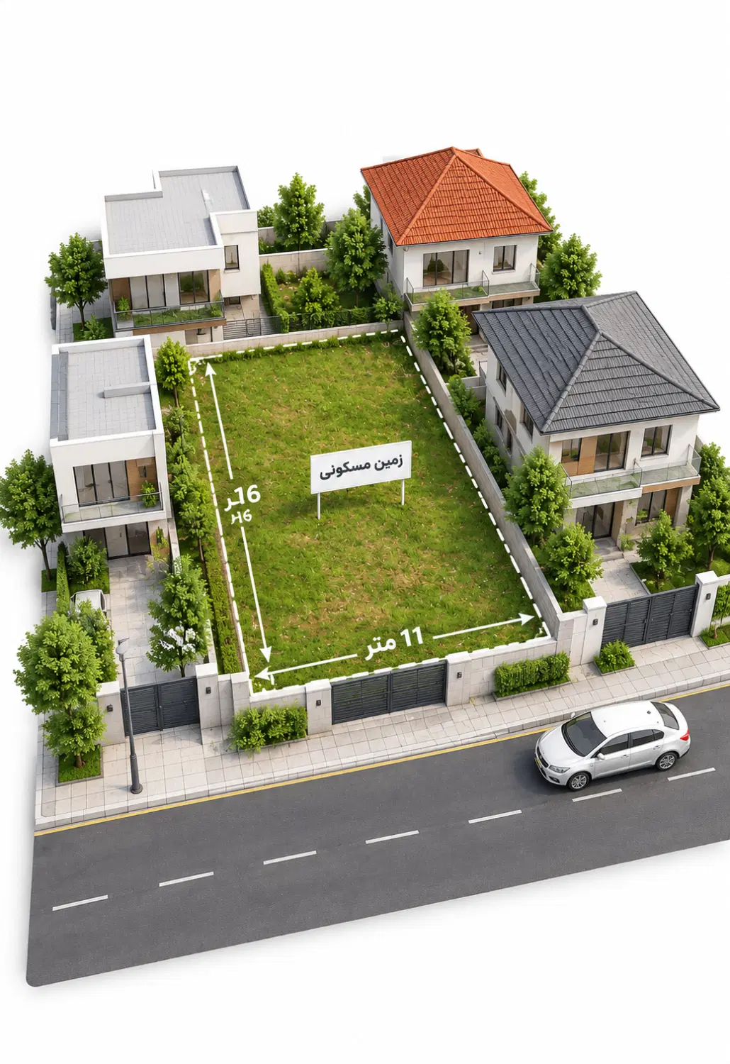 فروش زمین مسکونی ، در کوی عرفان گلسار